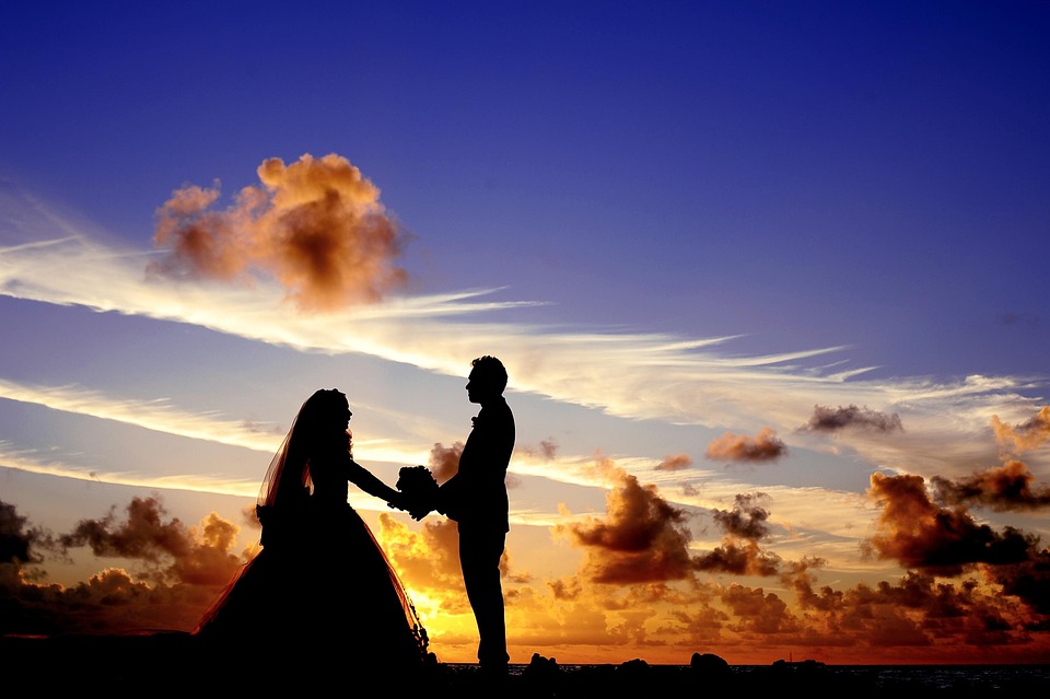 Maldives, Sunset, Wedding, Bride, Tropical, Island