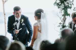 bride and groom in Cape May