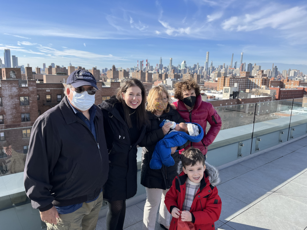 Baby naming with a million dollar view